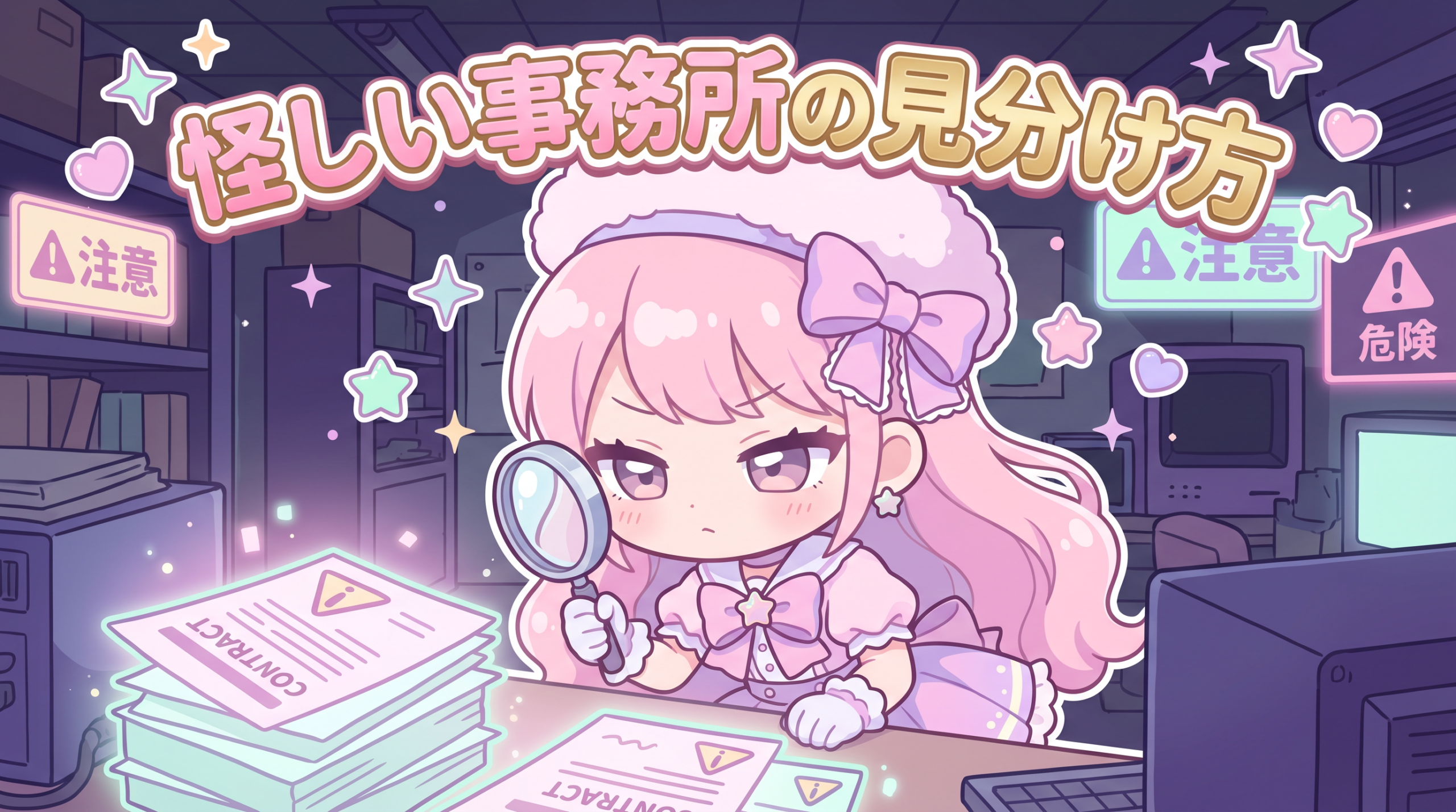 怪しい事務所の見分け方