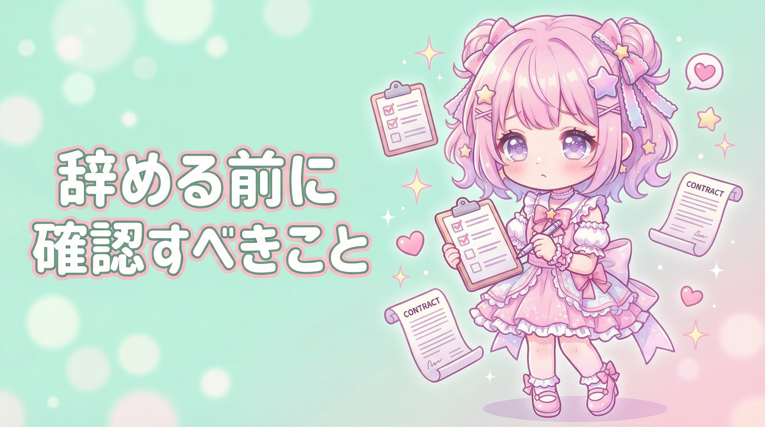 地下アイドルを辞める前に確認すべきこと